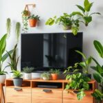 29+ Stylish Ways to Decorate Your TV Stand for a Cozy Living Room 8