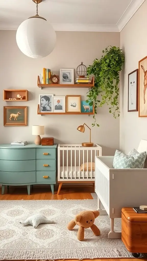 27+ Eclectic Nursery Ideas for a Unique Baby Space 1