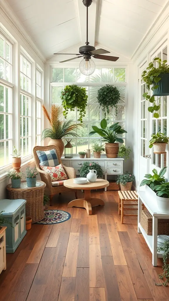 25+ Stunning Sunroom Flooring Ideas You’ll Love 1
