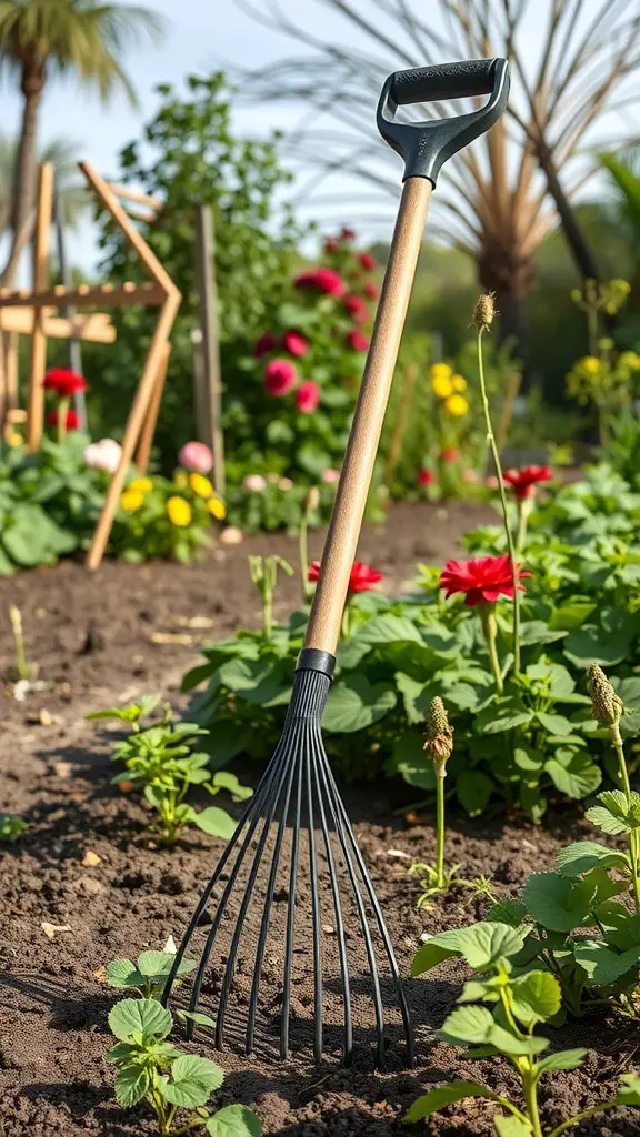 29+ Creative Garden Rake Ideas for Your Outdoor Space 1