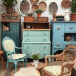 23+ Funky Painted Furniture Ideas for a Bohemian Vibe 5
