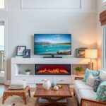 29+ Stunning Electric Fireplace Ideas to Complement Your TV 3