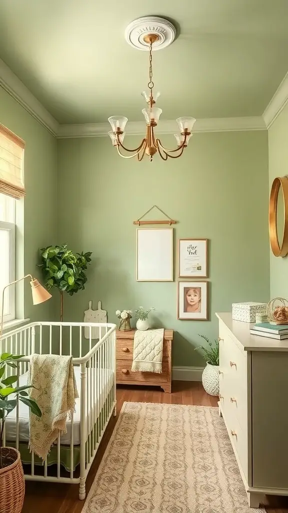 25+ Sage Green Nursery Ideas for a Serene and Stylish Space 1