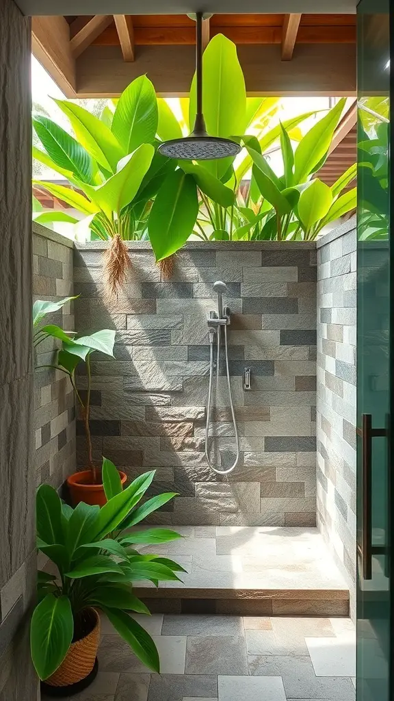 29+ Stunning Semi-Outdoor Bathroom Ideas 1