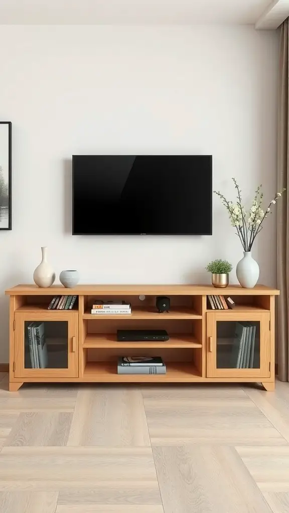 23+ Creative TV Wall Storage Ideas to Maximize Your Space 1