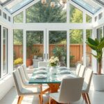 25+ Stunning Sunroom Dining Room Ideas Off the Kitchen 25 25+ Stunning Sunroom Dining Room Ideas Off the Kitchen 4