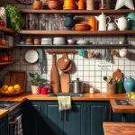 29+ Stunning Rustic Black Kitchen Cabinet Ideas for Your Home 8