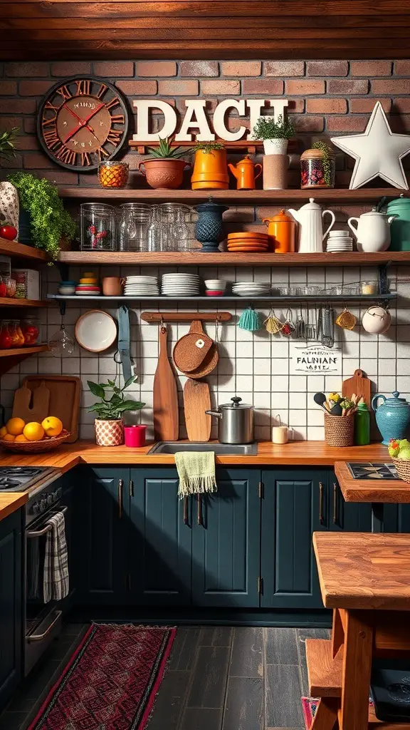 29+ Stunning Rustic Black Kitchen Cabinet Ideas for Your Home 1