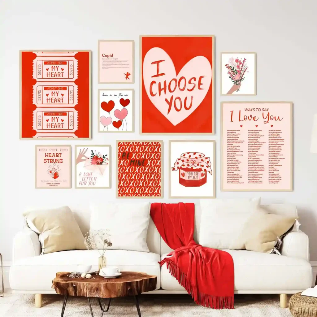 27+ Adorable Living Room Decor Ideas for Valentine's Day 2