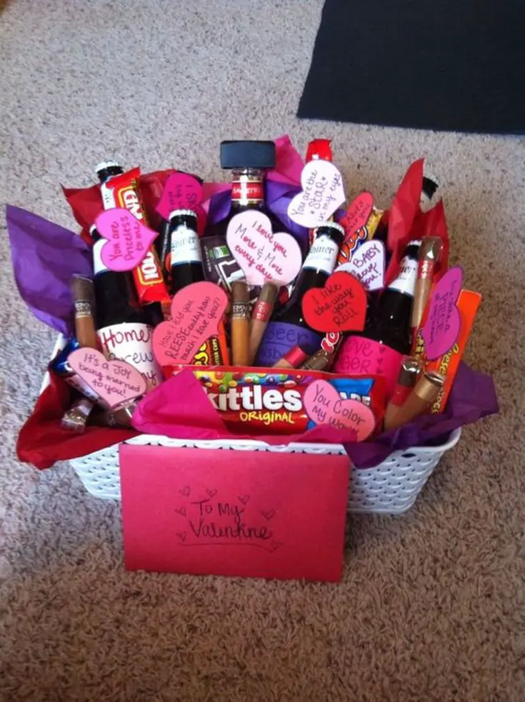 23+ Creative Valentine's Day Basket Ideas 9 23+ Creative Valentine's Day Basket Ideas 2
