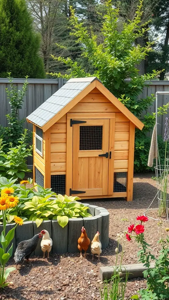 23+ Charming Small Chicken Coop Ideas to Enhance Your Backyard 3