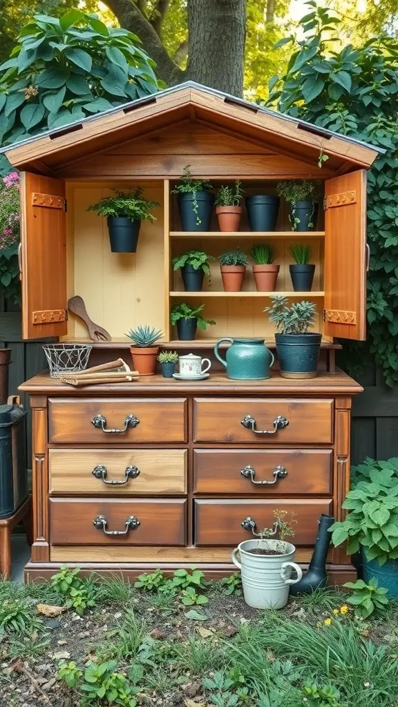 29+ Creative Garden Shed Storage Ideas 1