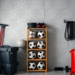 29+ Creative Ball Storage Ideas for Your Garage 9