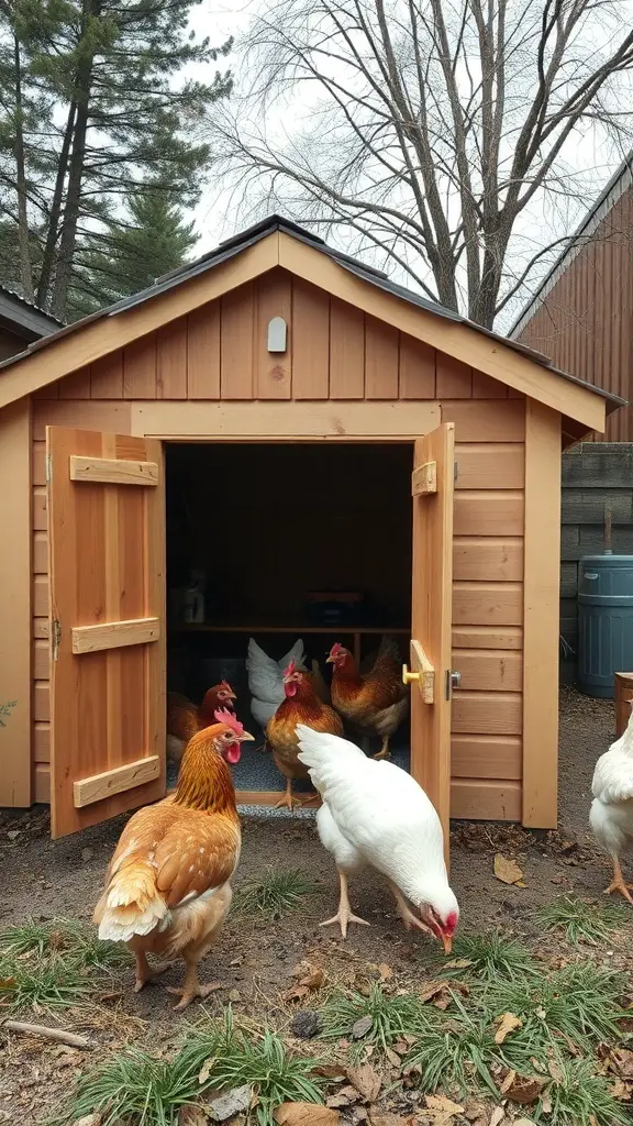 23+ Charming Small Chicken Coop Ideas to Enhance Your Backyard 7