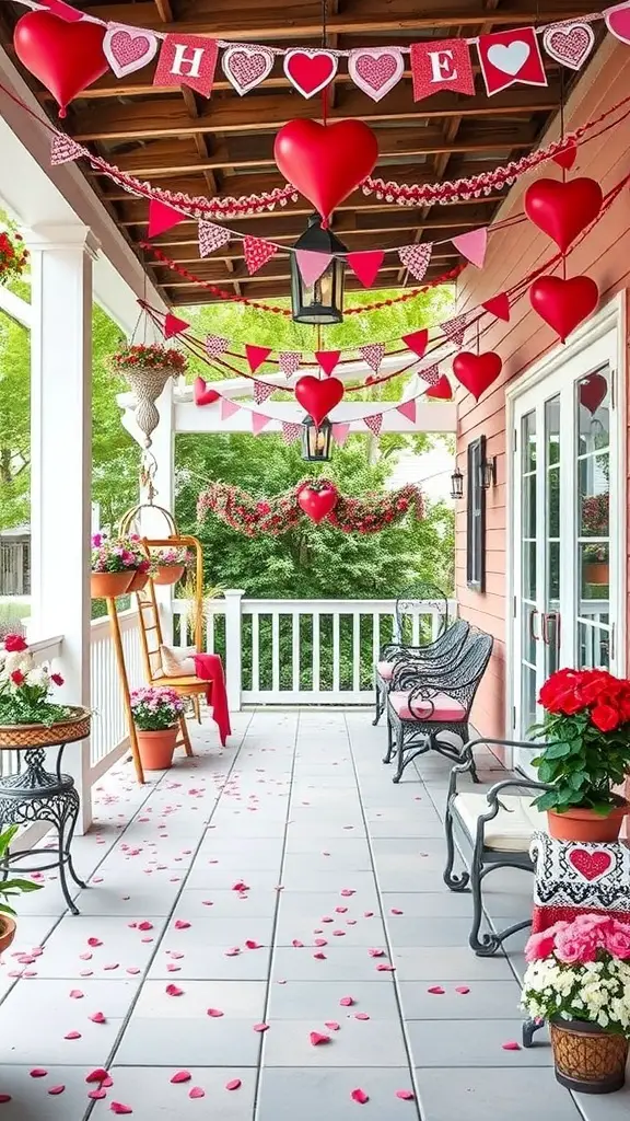 23+ Romantic Valentine's Patio Decor Ideas for a Cozy Outdoor Celebration 1