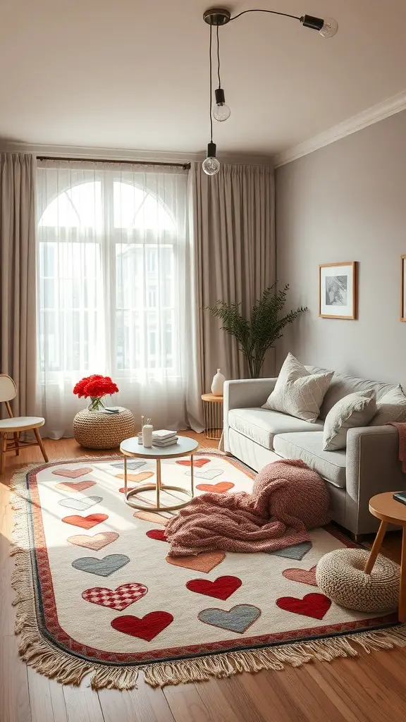 27+ Adorable Living Room Decor Ideas for Valentine's Day 1