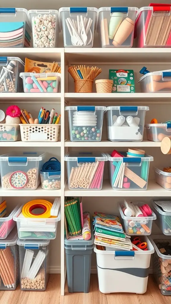 27+ Creative Plastic Bin Storage Ideas for Every Room 1