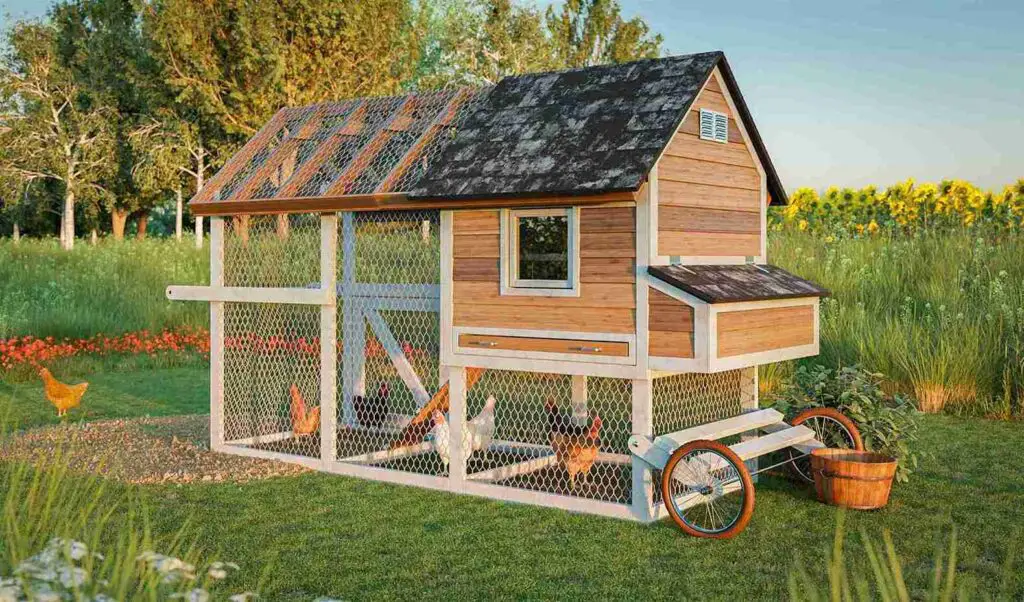 23+ Raised Chicken Coop Ideas for a Cleaner Backyard Setup 3