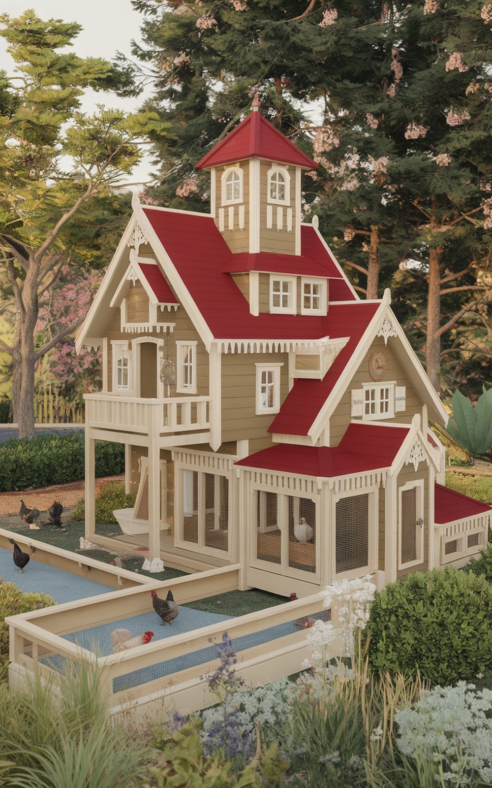 27+ Luxury Chicken Coop Ideas for a Stylish Backyard Setup 1