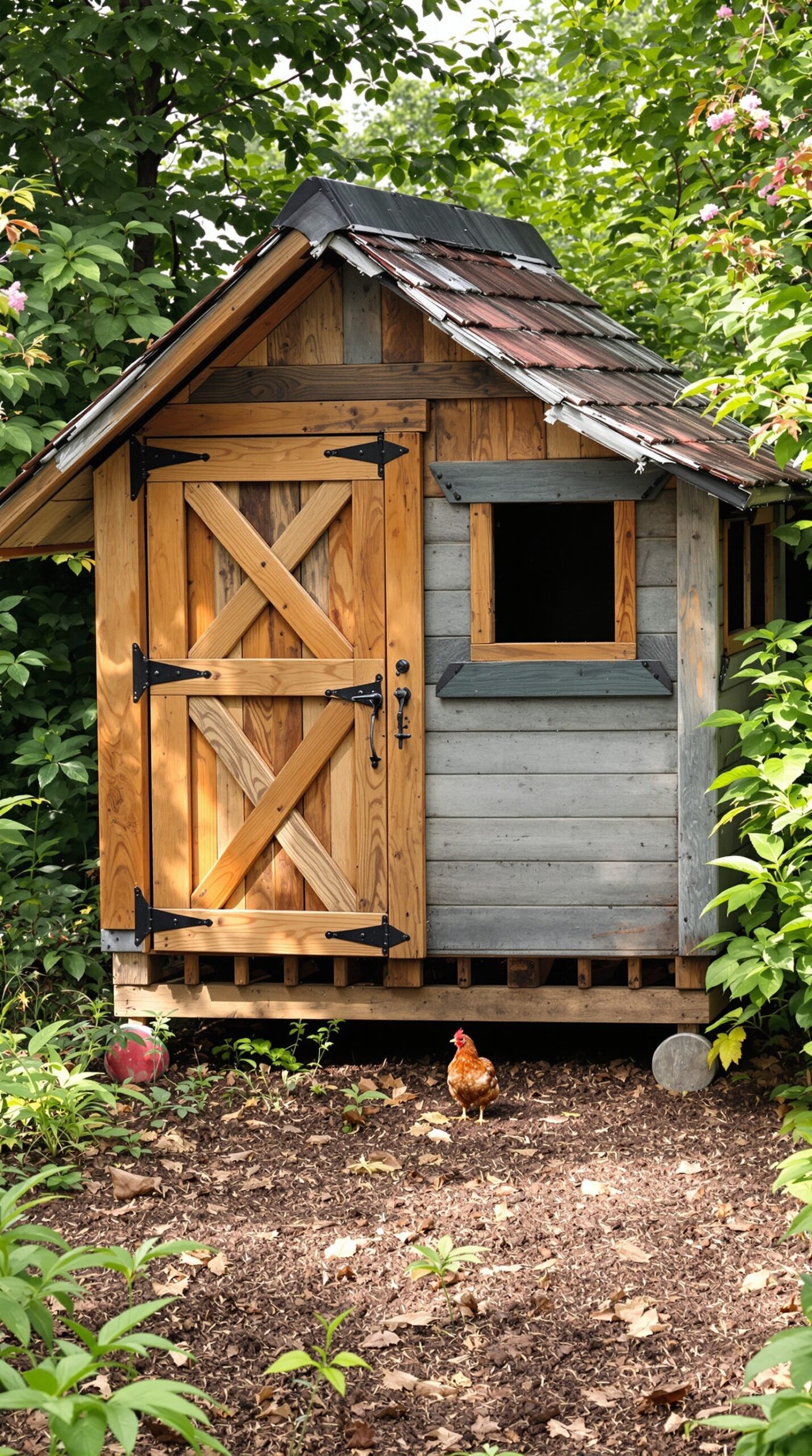 23+ Raised Chicken Coop Ideas for a Cleaner Backyard Setup 1