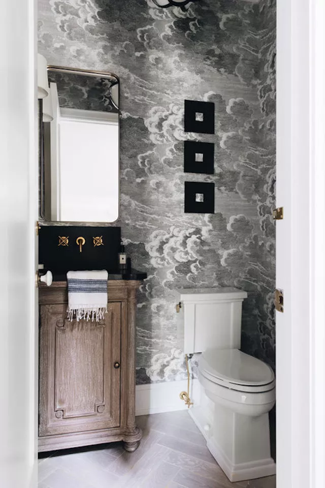 29+ Bathroom Towel Storage Ideas for a Clean and Organized Space 11 Small Vanity Edge Towel Drape
