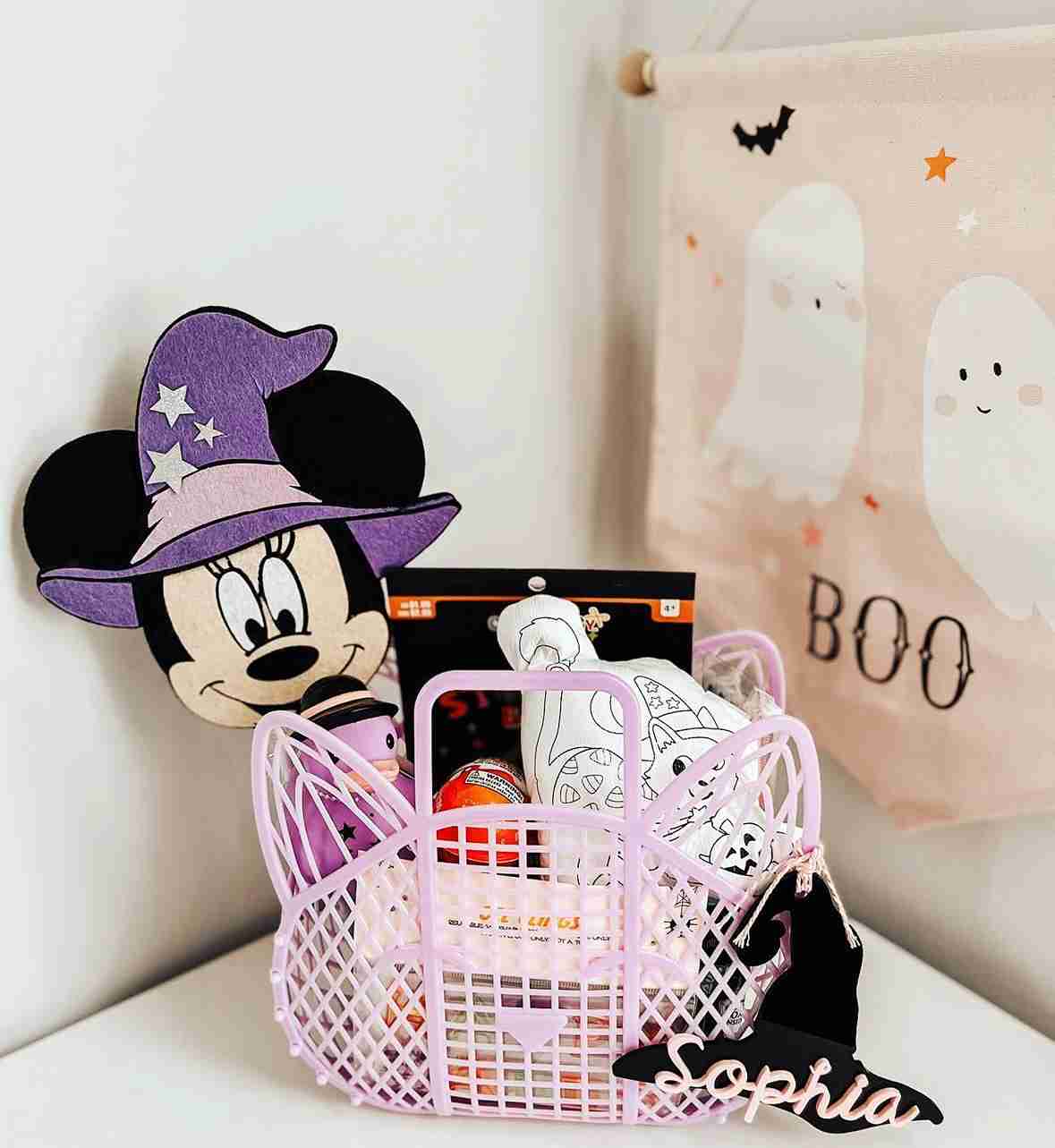 Disney Minnie Mouse Halloween Basket