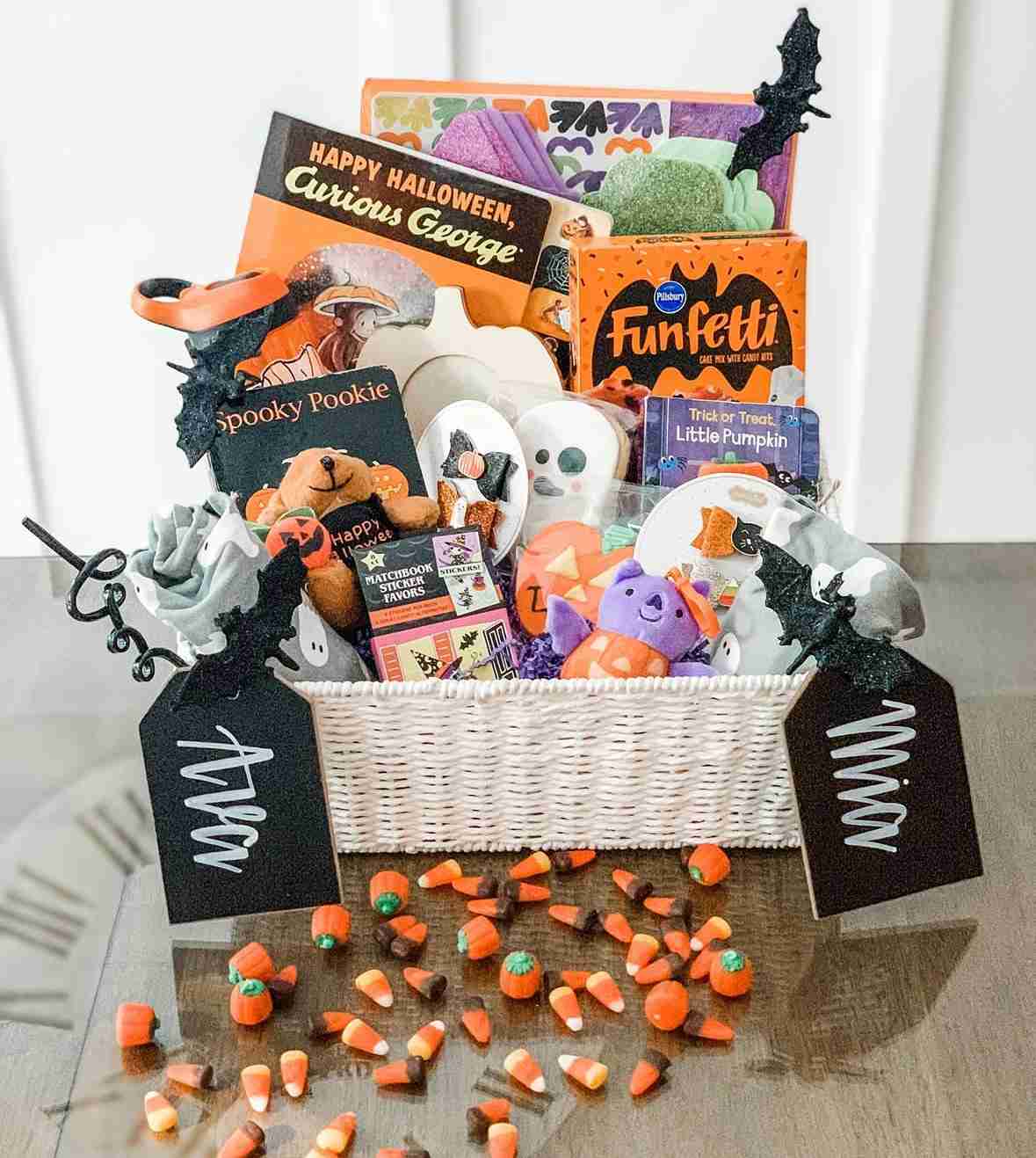 Personalized Pumpkin Spice Basket