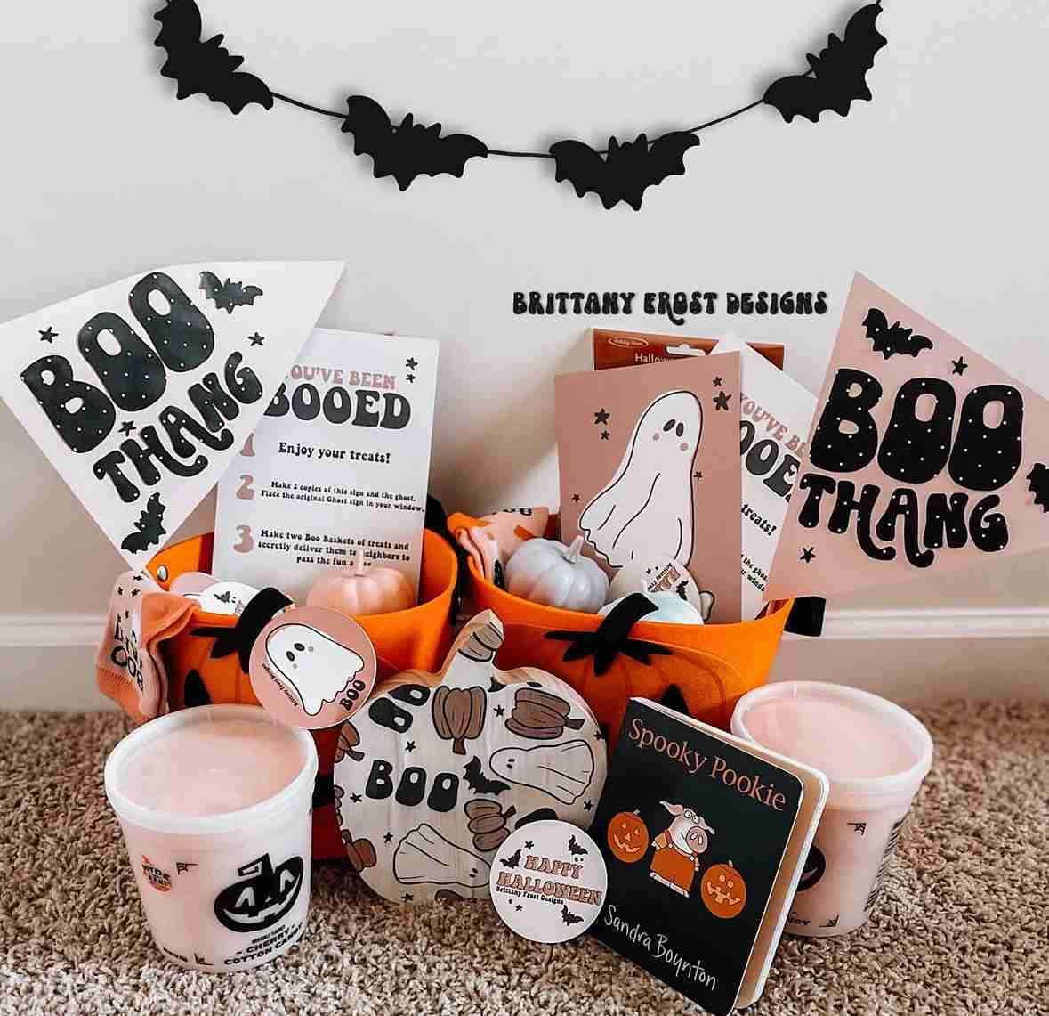 Friendly Boo Thang Buckets
