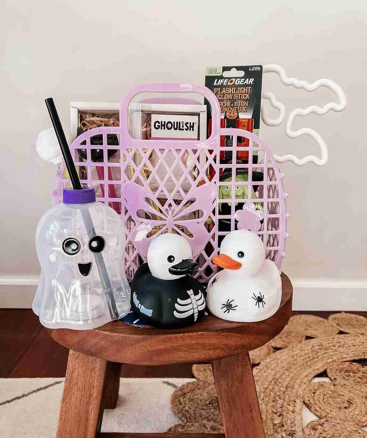 Pastel Purple Bath & Toy Tote