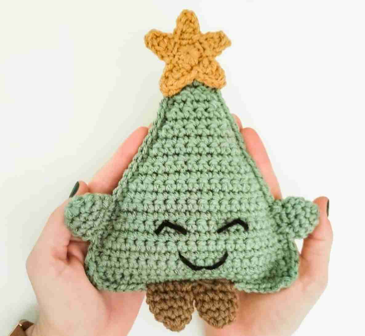Smiling Christmas Tree Plush