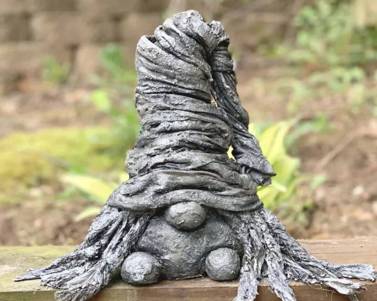 25 DIY Garden Art Sculptures to Add Personality to Your Yard 13 Concrete Garden Gnome