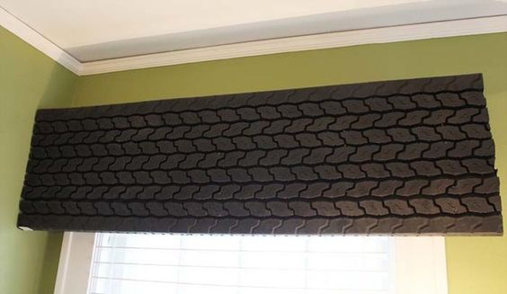 31 DIY Tire Projects That Give Old Tires a Creative New Life 20 DIY Tire Tread Window Valance