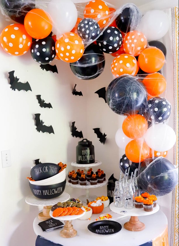 Balloon Arch Dessert Station