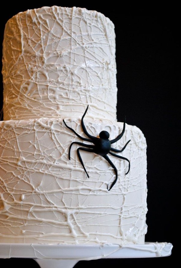 Cobweb Spider Cake