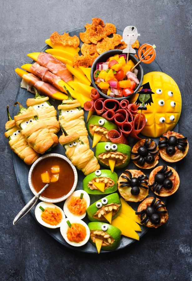 Spooky Halloween Charcuterie Board