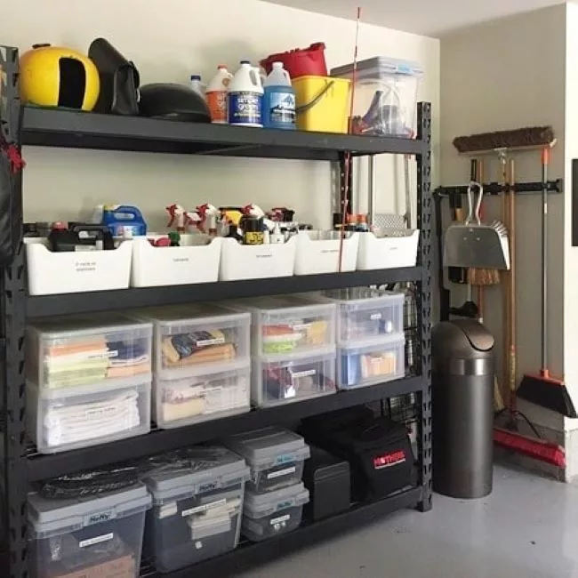 Storage Rack Utility Corner
