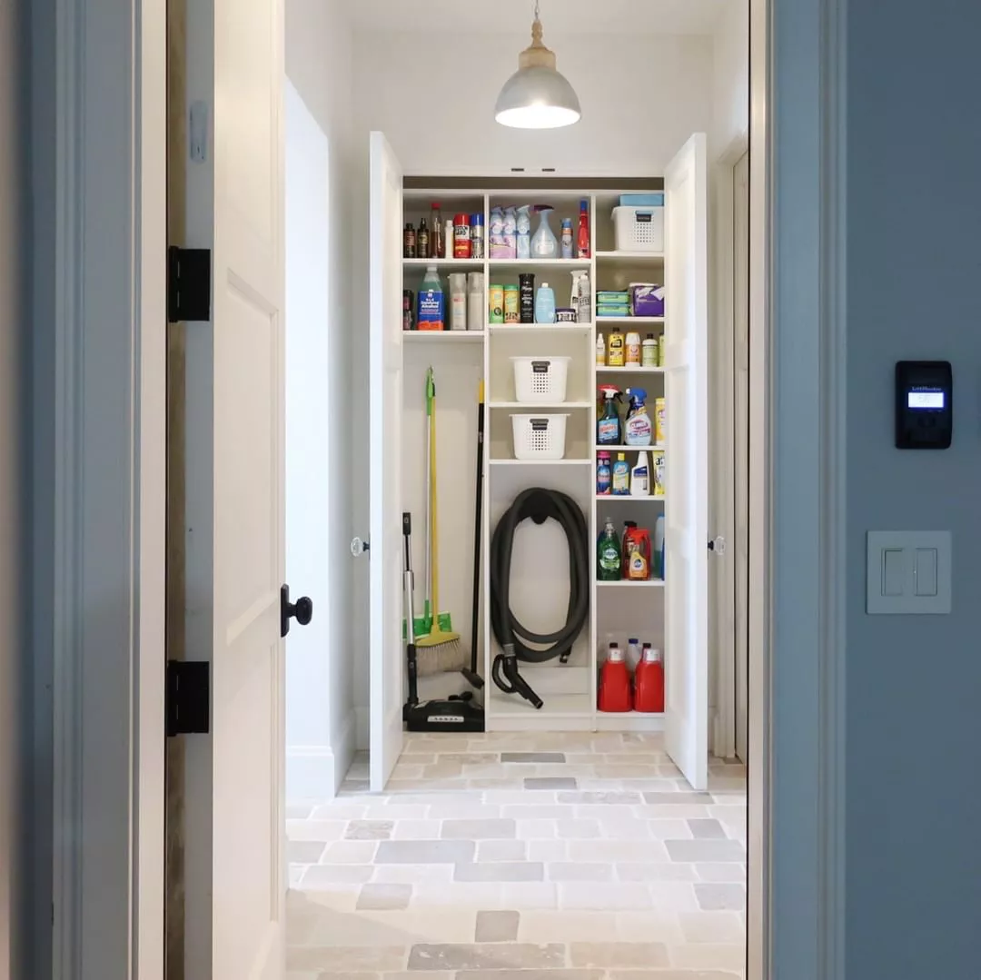 Built In Supply Cabinet