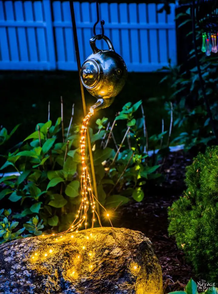Pouring Water Can Fairy Light Feature