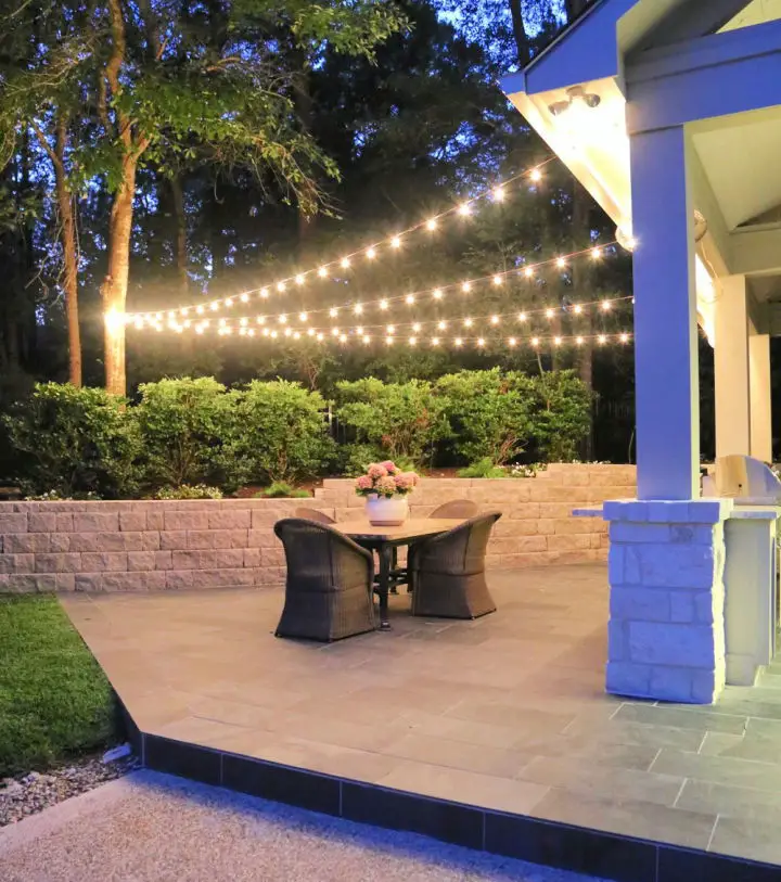 Covered Patio Edge Lights