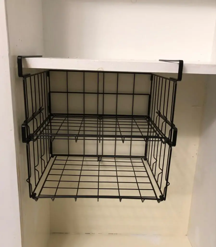 Under Shelf Wire Hanging Baskets