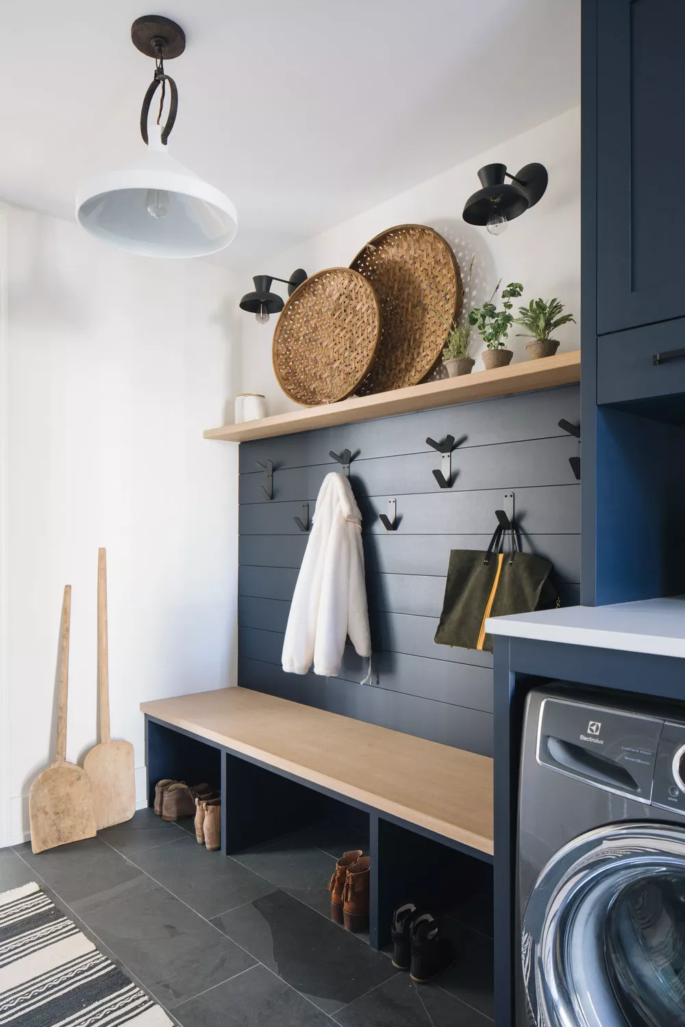 Built In Laundry Room Mudroom Bench