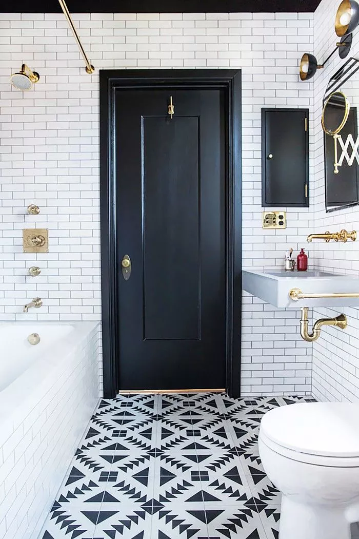 Geometric Floor Tiles