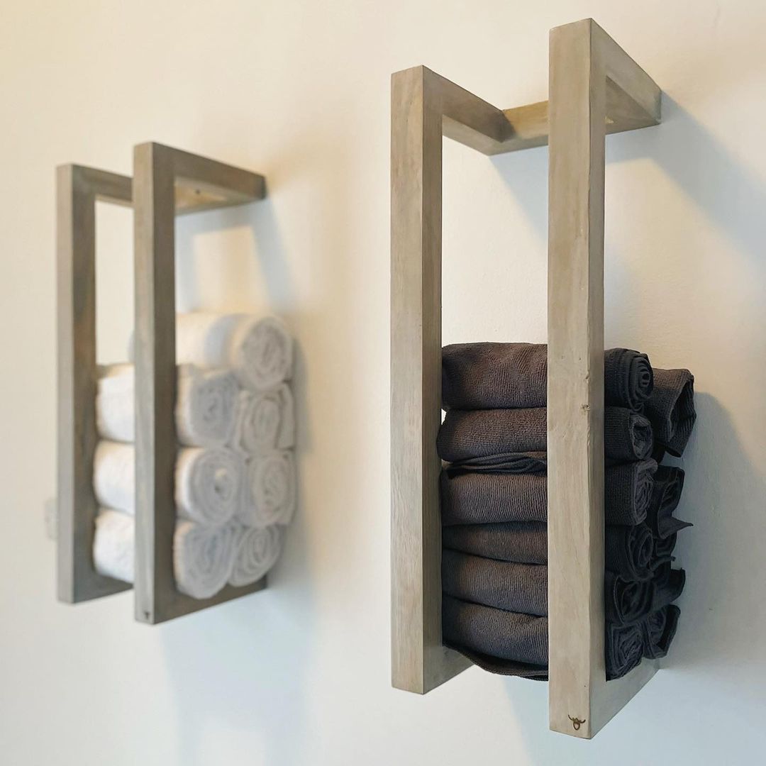 Wall Mounted Towel Racks