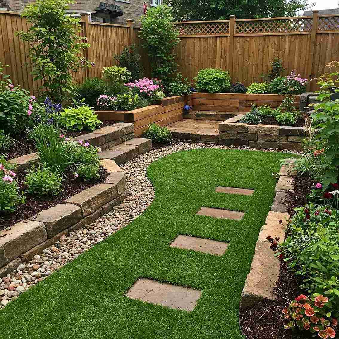 17+ Turf Backyard Ideas That Look Beautiful and Low-Maintenance 8 Pet Friendly Side Yard Turf