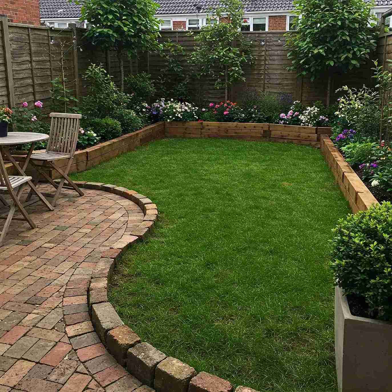 17+ Turf Backyard Ideas That Look Beautiful and Low-Maintenance 9 Enclosed Children's Play Area with Synthetic Grass