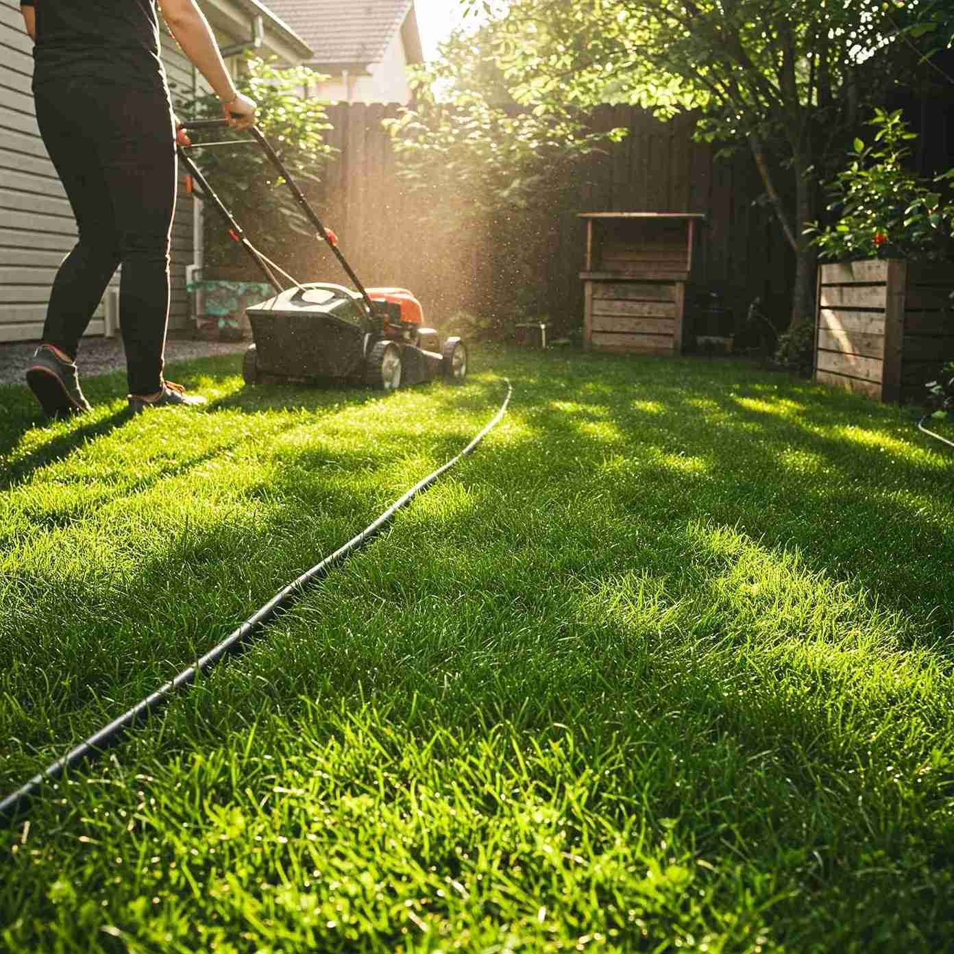 17+ Turf Backyard Ideas That Look Beautiful and Low-Maintenance 16 Synthetic Turf with Winding Water Feature