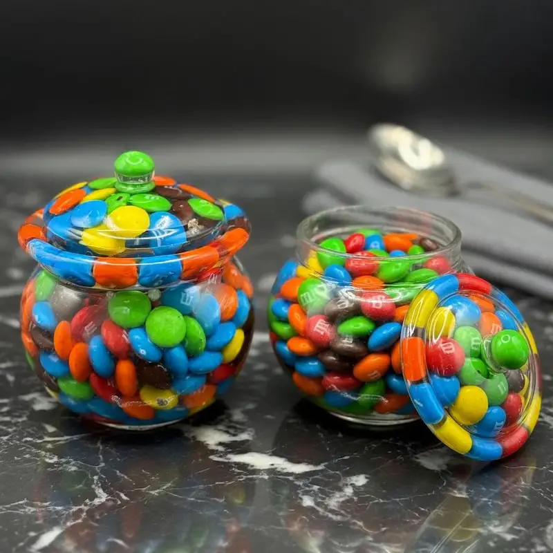 21+ Office Candy Jar Ideas for a Fun Workspace 7 Embedded Candy Glass Containers