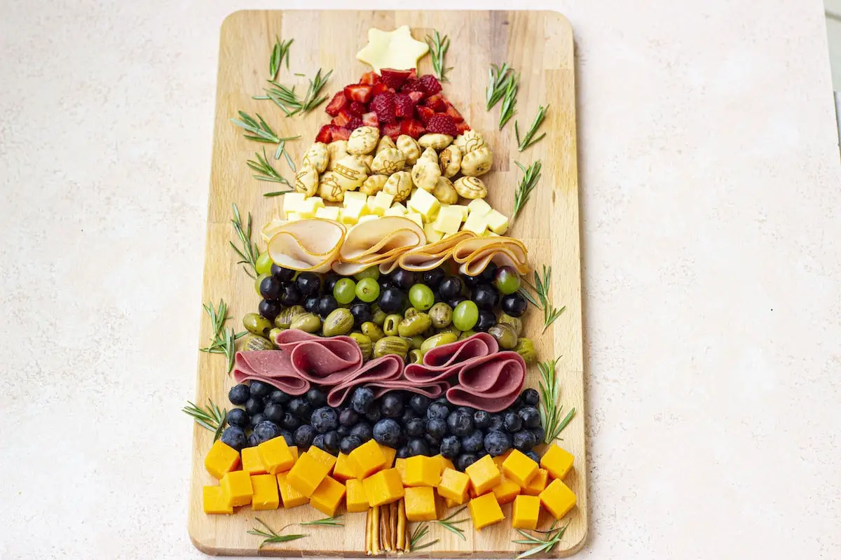Christmas Tree Charcuterie Board