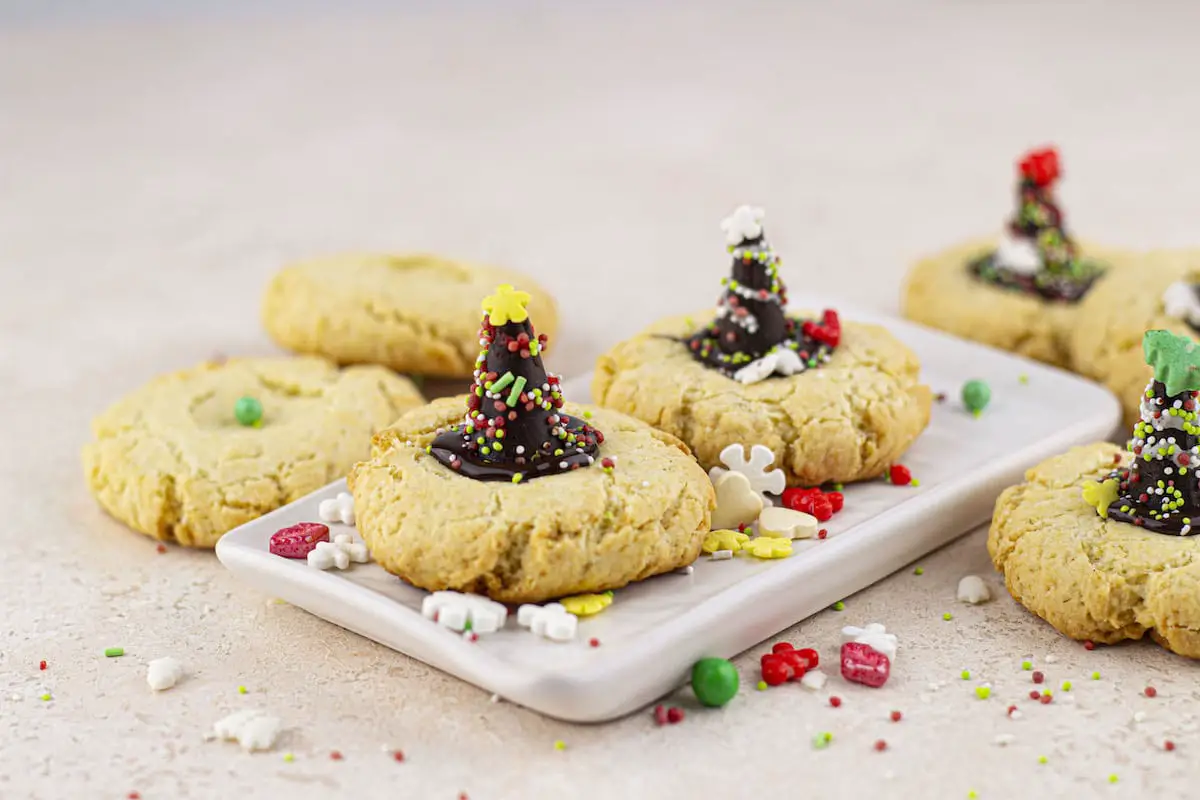 Christmas Tree Sugar Cookies