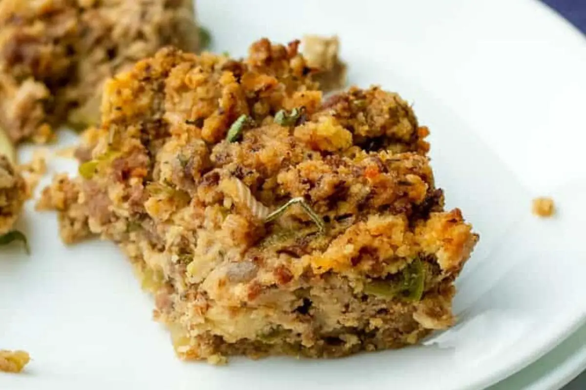 Savory Sausage Bread Stuffing